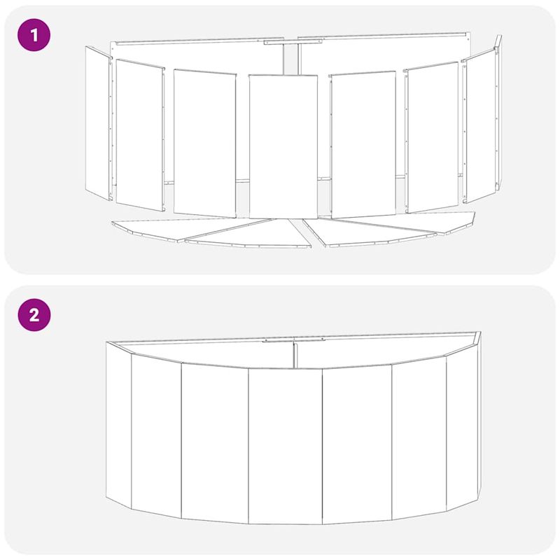 Casa si Gradina - Gradinarit si plante - Plante si ghivece - Ghivece si suporturi - Jardiniera Alb 120 x 60 x 50 cm Otel - Infinity.ro