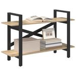 Casa si Gradina - Mobilier - Biblioteci si rafturi - Biblioteci - Raft pentru carti Stejar Sonoma 100 x 33,5 x 64 cm - Infinity.ro