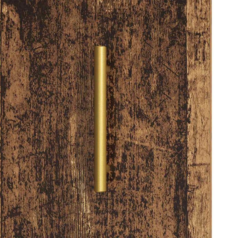 Casa si Gradina - Mobilier - Comode si corpuri - Comode - Bufet Lemn Vechi 69,5 x 34 x 90 cm Lemn Ingineresc si Fier - Infinity.ro