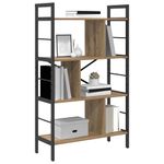 Casa si Gradina - Mobilier - Biblioteci si rafturi - Biblioteci - Raft pentru carti Stejar Artizanal 75 x 30 x 123,5 cm - Infinity.ro