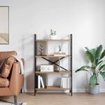 Casa si Gradina - Mobilier - Biblioteci si rafturi - Biblioteci - Raft pentru carti Stejar Artizanal 75 x 30 x 123,5 cm - Infinity.ro