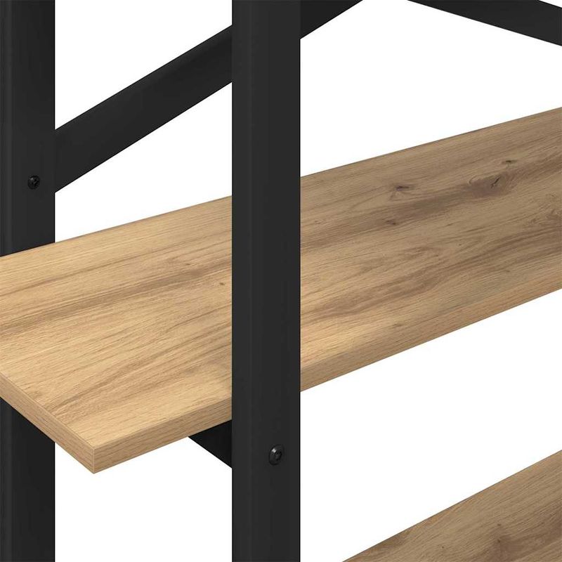 Casa si Gradina - Mobilier - Biblioteci si rafturi - Biblioteci - Raft pentru carti Stejar Artizanal 100 x 33,5 x 102 cm - Infinity.ro