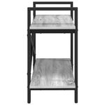 Casa si Gradina - Mobilier - Biblioteci si rafturi - Biblioteci - Raft pentru carti Gri Sonoma 100 x 33,5 x 64 cm Lemn compozit - Infinity.ro