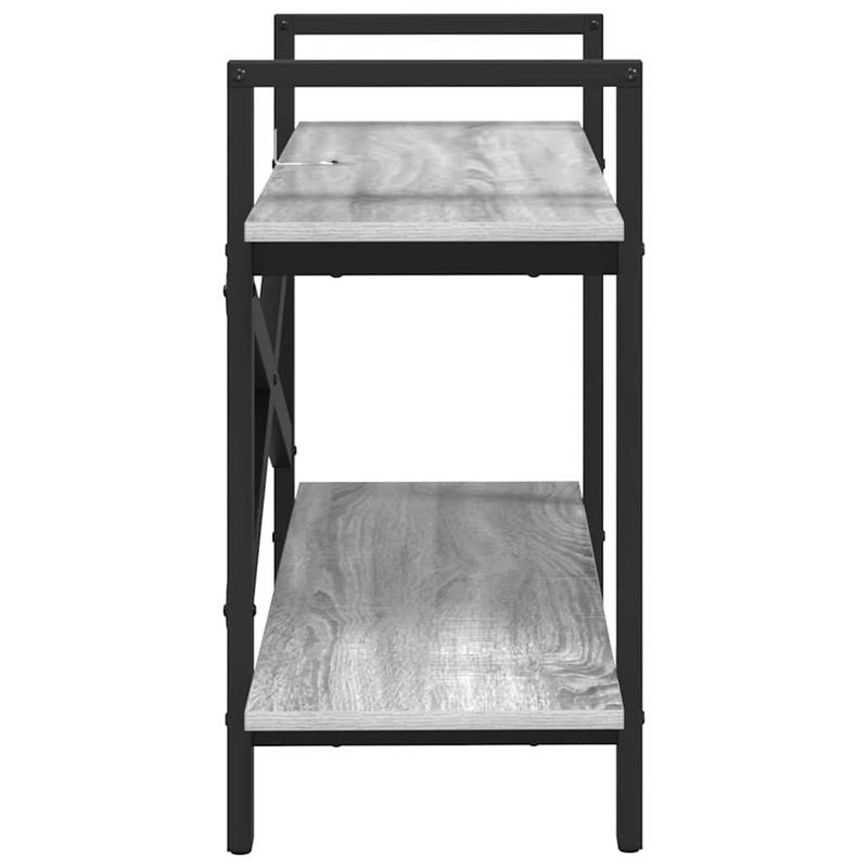 Casa si Gradina - Mobilier - Biblioteci si rafturi - Biblioteci - Raft pentru carti Gri Sonoma 100 x 33,5 x 64 cm Lemn compozit - Infinity.ro