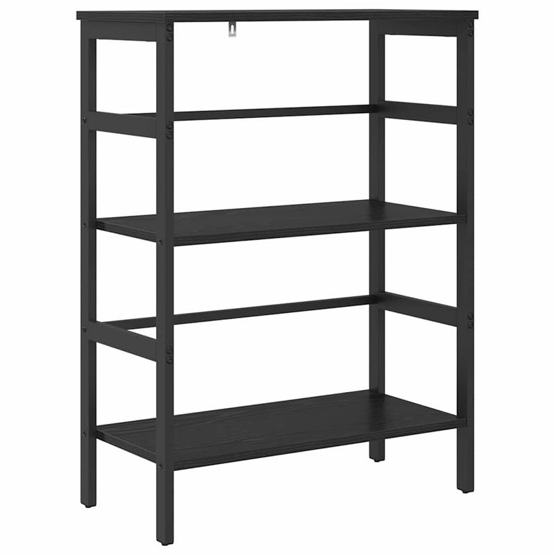 Casa si Gradina - Mobilier - Biblioteci si rafturi - Biblioteci - Raft pentru carti Stejar Negru 60 x 29,5 x 81 cm Lemn compozit - Infinity.ro