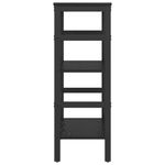 Casa si Gradina - Mobilier - Biblioteci si rafturi - Biblioteci - Raft pentru carti Stejar Negru 60 x 29,5 x 81 cm Lemn compozit - Infinity.ro