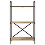 Casa si Gradina - Mobilier - Biblioteci si rafturi - Biblioteci - Raft pentru carti Stejar Artizanal 56 x 34 x 96 cm - Infinity.ro