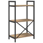 Casa si Gradina - Mobilier - Biblioteci si rafturi - Biblioteci - Raft pentru carti Stejar Artizanal 56 x 34 x 96 cm - Infinity.ro