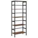 Casa si Gradina - Mobilier - Biblioteci si rafturi - Biblioteci - Raft pentru carti Stejar fumuriu 60 x 29,5 x 149 cm - Infinity.ro