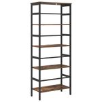 Casa si Gradina - Mobilier - Biblioteci si rafturi - Biblioteci - Raft pentru carti Stejar fumuriu 60 x 29,5 x 149 cm - Infinity.ro