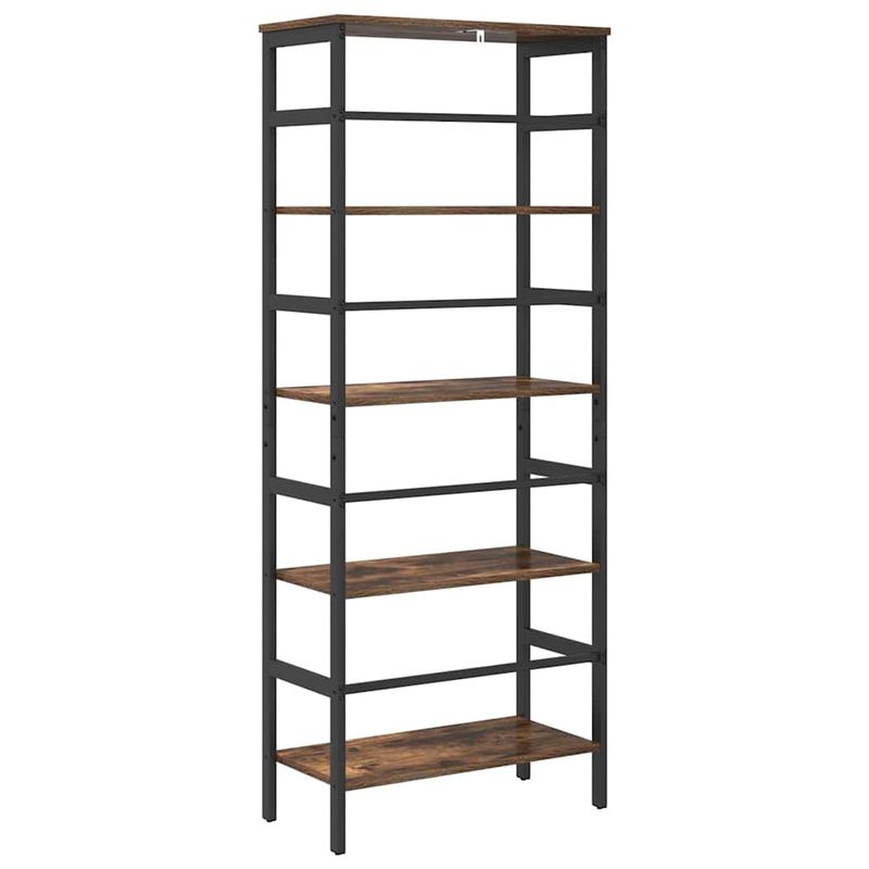 Casa si Gradina - Mobilier - Biblioteci si rafturi - Biblioteci - Raft pentru carti Stejar fumuriu 60 x 29,5 x 149 cm - Infinity.ro