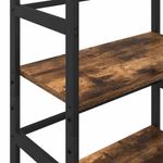 Casa si Gradina - Mobilier - Biblioteci si rafturi - Biblioteci - Raft pentru carti Stejar fumuriu 60 x 29,5 x 149 cm - Infinity.ro