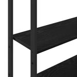 Casa si Gradina - Mobilier - Biblioteci si rafturi - Biblioteci - Dulap pentru carti Stejar Negru 60 x 24 x 161 cm Lemn compozit - Infinity.ro