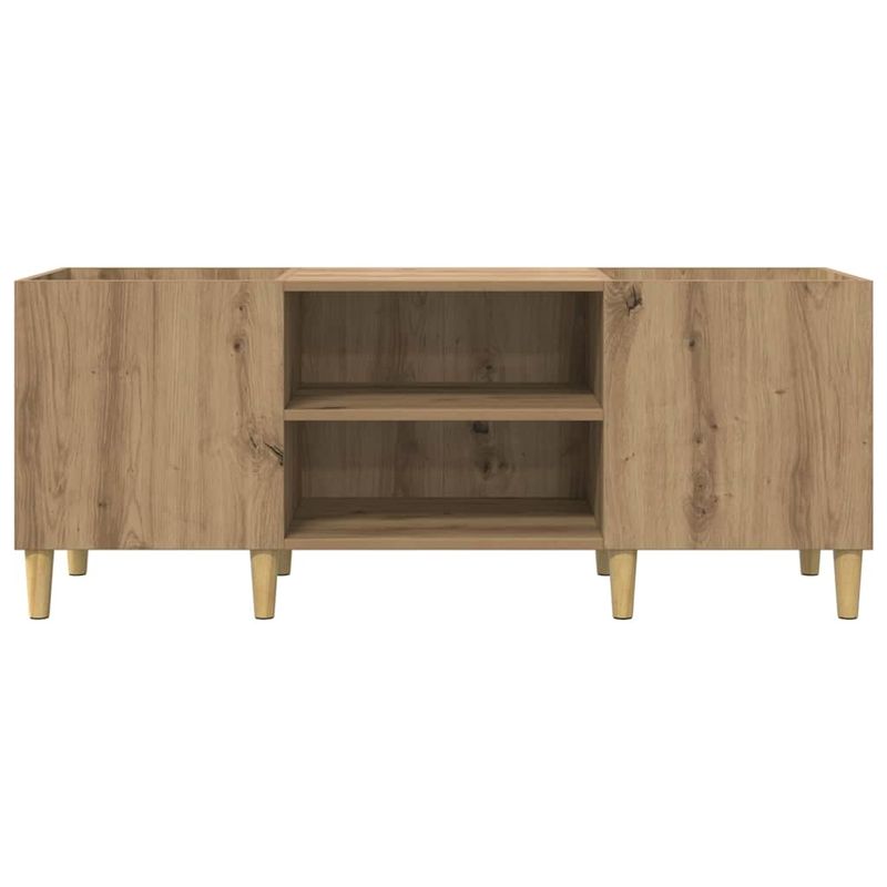 Casa si Gradina - Mobilier - Dulapuri si sifoniere - Dulapuri - Dulap pentru discuri de vinil Stejar Artizanal 121 x 38 x 48 cm - Infinity.ro