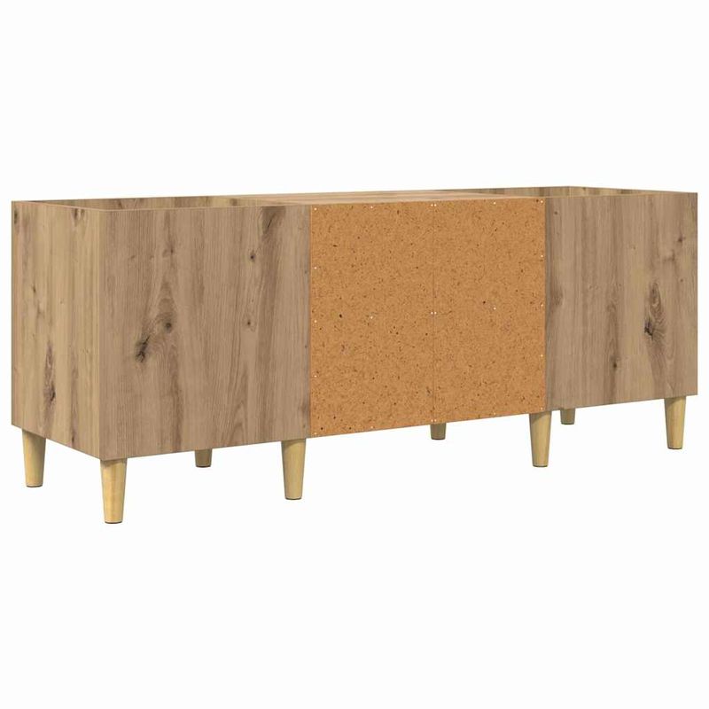 Casa si Gradina - Mobilier - Dulapuri si sifoniere - Dulapuri - Dulap pentru discuri de vinil Stejar Artizanal 121 x 38 x 48 cm - Infinity.ro