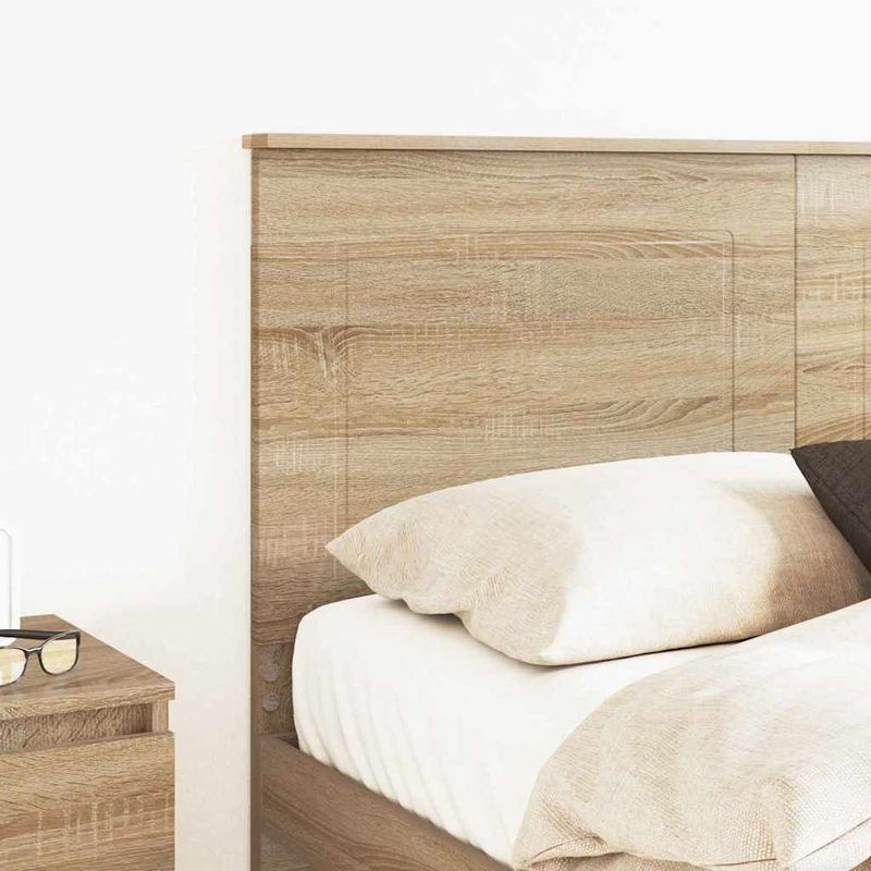 Casa si Gradina - Mobilier - Paturi si accesorii - Accesorii paturi - Tablie de pat cu LED gri inchis - Infinity.ro