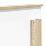 Casa si Gradina - Mobilier - Paturi si accesorii - Accesorii paturi - Tablie de pat cu LED gri inchis - Infinity.ro