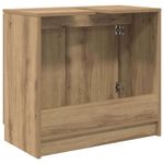 Casa si Gradina - Mobilier - Mobilier baie - Corpuri baie - Dulap de Baie cu usa Stejar Artizanal 64,5 x 33,5 x 59 cm - Infinity.ro
