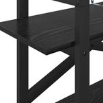 Casa si Gradina - Mobilier - Biblioteci si rafturi - Biblioteci - Raft pentru carti Stejar Negru 100 x 33,5 x 64 cm Lemn compozit - Infinity.ro