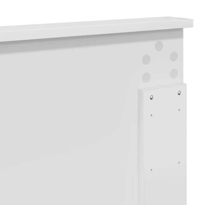 Casa si Gradina - Mobilier - Paturi si accesorii - Accesorii paturi - Tablie de depozitare Stejar negru 140 cm Lemn compozit - Infinity.ro