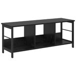 Casa si Gradina - Mobilier - Biblioteci si rafturi - Biblioteci - Raft pentru carti Stejar Negru 102 x 32 x 40,5 cm Lemn compozit - Infinity.ro