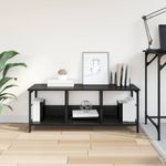 Casa si Gradina - Mobilier - Biblioteci si rafturi - Biblioteci - Raft pentru carti Stejar Negru 102 x 32 x 40,5 cm Lemn compozit - Infinity.ro