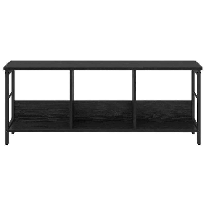 Casa si Gradina - Mobilier - Biblioteci si rafturi - Biblioteci - Raft pentru carti Stejar Negru 102 x 32 x 40,5 cm Lemn compozit - Infinity.ro