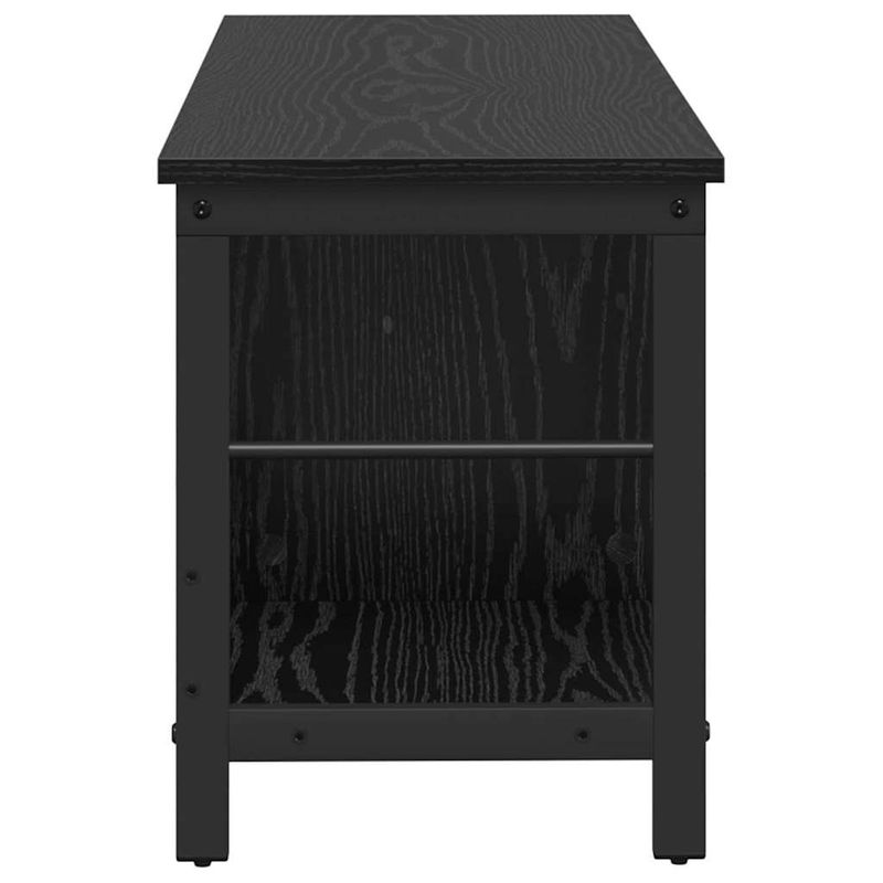 Casa si Gradina - Mobilier - Biblioteci si rafturi - Biblioteci - Raft pentru carti Stejar Negru 102 x 32 x 40,5 cm Lemn compozit - Infinity.ro