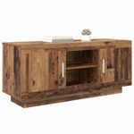 Casa si Gradina - Mobilier - Comode si corpuri - Comode - Cabinet TV Lemn Vechi 102 x 35 x 45 cm Lemn compozit - Infinity.ro