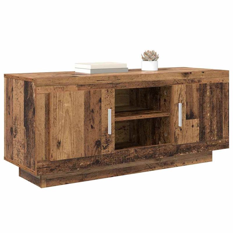 Casa si Gradina - Mobilier - Comode si corpuri - Comode - Cabinet TV Lemn Vechi 102 x 35 x 45 cm Lemn compozit - Infinity.ro