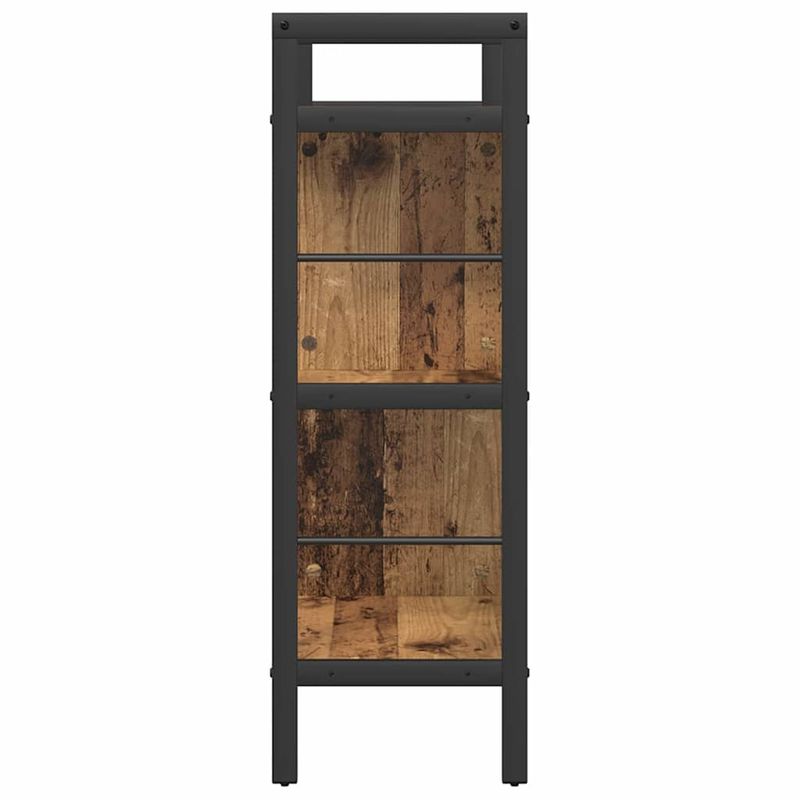 Casa si Gradina - Mobilier - Biblioteci si rafturi - Biblioteci - Raft pentru carti Lemn Vechi 75 x 30 x 91 cm Lemn compozit - Infinity.ro