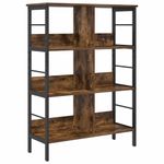 Casa si Gradina - Mobilier - Biblioteci si rafturi - Biblioteci - Raft pentru carti Stejar fumuriu 82 x 32 x 112 cm Lemn compozit - Infinity.ro