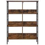 Casa si Gradina - Mobilier - Biblioteci si rafturi - Biblioteci - Raft pentru carti Stejar fumuriu 82 x 32 x 112 cm Lemn compozit - Infinity.ro