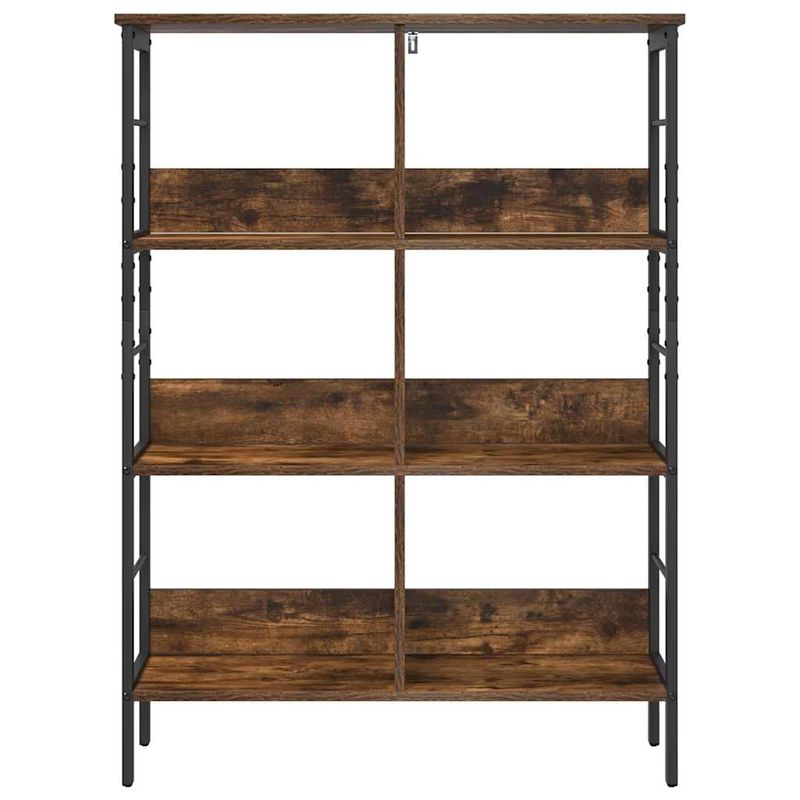 Casa si Gradina - Mobilier - Biblioteci si rafturi - Biblioteci - Raft pentru carti Stejar fumuriu 82 x 32 x 112 cm Lemn compozit - Infinity.ro