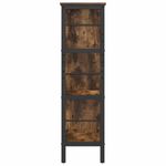 Casa si Gradina - Mobilier - Biblioteci si rafturi - Biblioteci - Raft pentru carti Stejar fumuriu 82 x 32 x 112 cm Lemn compozit - Infinity.ro