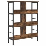 Casa si Gradina - Mobilier - Biblioteci si rafturi - Biblioteci - Raft pentru carti Stejar fumuriu 82 x 32 x 112 cm Lemn compozit - Infinity.ro