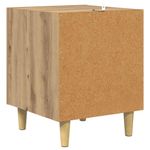 Casa si Gradina - Mobilier - Comode si corpuri - Noptiere - Noptiera Stejar Artizanal 40 x 40 x 50 cm Lemn compozit - Infinity.ro