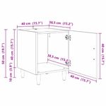 Casa si Gradina - Mobilier - Comode si corpuri - Noptiere - Noptiera Stejar Artizanal 40 x 40 x 50 cm Lemn compozit - Infinity.ro