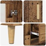 Casa si Gradina - Mobilier - Comode si corpuri - Comode - Bufet cu sertar Lemn Vechi 69,5 x 34 x 90 cm Lemn compozit - Infinity.ro