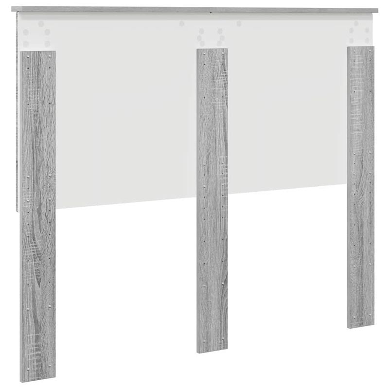 Casa si Gradina - Mobilier - Paturi si accesorii - Accesorii paturi - Tablie de pat cu aripioare alb 183x23x78/88 cm piele ecologica - Infinity.ro