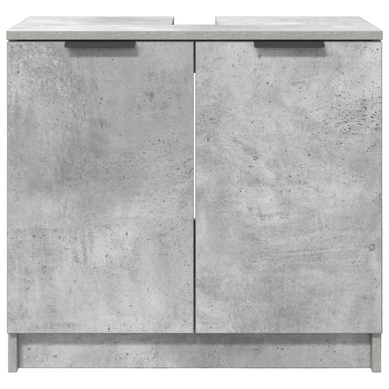 Casa si Gradina - Mobilier - Mobilier baie - Corpuri baie - Dulap de Baie Gri din beton 64,5 x 33,5 x 59 cm Lemn compozit - Infinity.ro