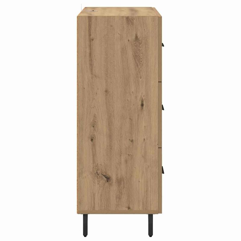 Casa si Gradina - Mobilier - Comode si corpuri - Comode - Bufet cu sertar Stejar Artizanal 69,5 x 34 x 90 cm - Infinity.ro