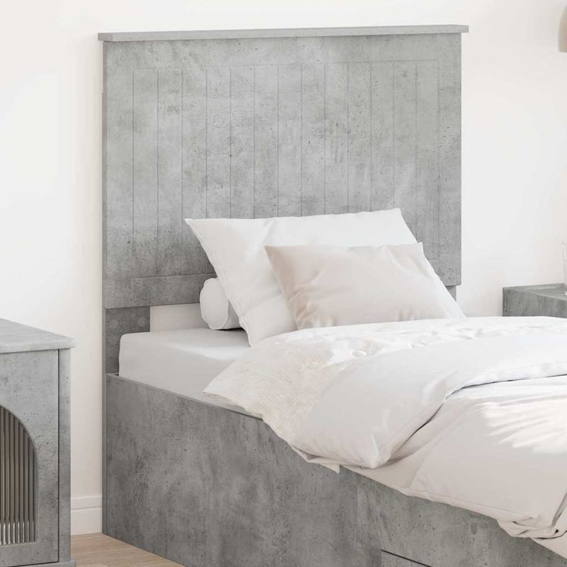 Casa si Gradina - Mobilier - Paturi si accesorii - Accesorii paturi - Tablie de pat cu nasturi, crem, 100 cm, textil - Infinity.ro
