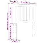 Casa si Gradina - Mobilier - Paturi si accesorii - Accesorii paturi - Tablie de pat cu dulapuri, alb, 240 cm, lemn prelucrat - Infinity.ro