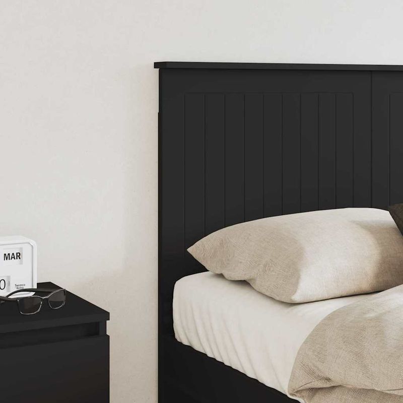 Casa si Gradina - Mobilier - Paturi si accesorii - Accesorii paturi - Tablie de pat cu depozitare, 120 cm, lemn masiv de pin - Infinity.ro