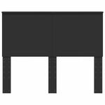 Casa si Gradina - Mobilier - Paturi si accesorii - Accesorii paturi - Tablie de pat cu depozitare maro ceruit, 120 cm, lemn masiv pin - Infinity.ro