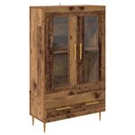 Casa si Gradina - Mobilier - Comode si corpuri - Corpuri bucatarie - Bufet Lemn Vechi 69,5 x 31 x 115 cm Lemn Stratificat si Sticla - Infinity.ro