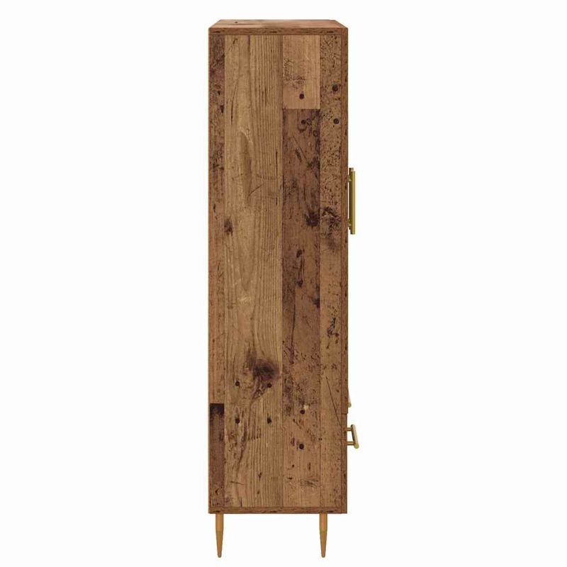Casa si Gradina - Mobilier - Comode si corpuri - Corpuri bucatarie - Bufet Lemn Vechi 69,5 x 31 x 115 cm Lemn Stratificat si Sticla - Infinity.ro