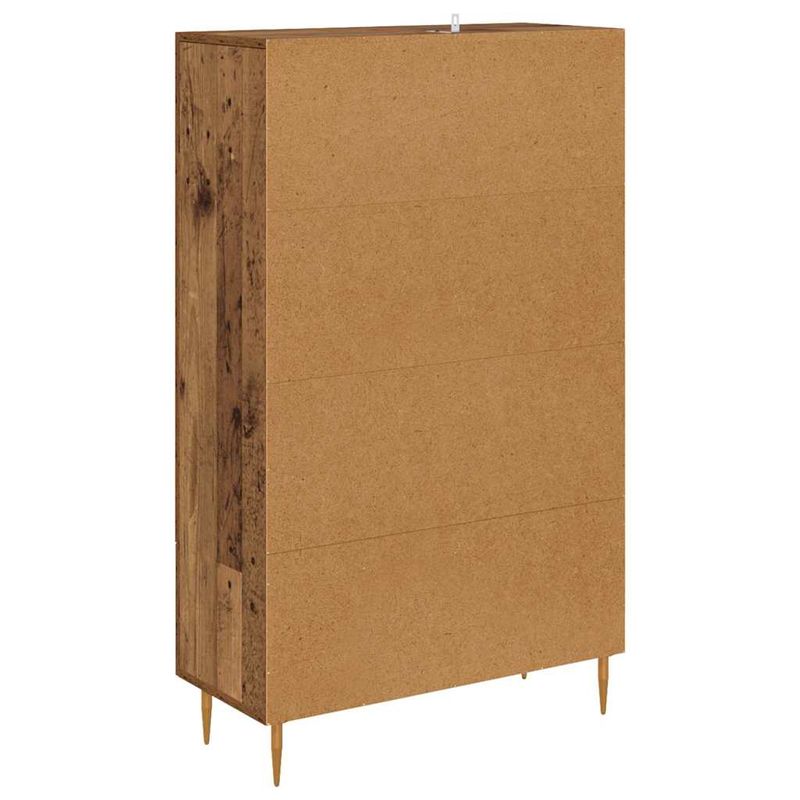Casa si Gradina - Mobilier - Comode si corpuri - Corpuri bucatarie - Bufet Lemn Vechi 69,5 x 31 x 115 cm Lemn Stratificat si Sticla - Infinity.ro