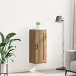 Casa si Gradina - Mobilier - Comode si corpuri - Comode - Dulap montat pe perete Stejar Artizanal 34,5 x 34 x 90 cm - Infinity.ro